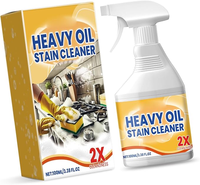 Kitchen Degreaser Tackles Oven Grime Cooktop Residues Food Splatters Works on Porcelain Metal Kitchen Degreaser for Stove