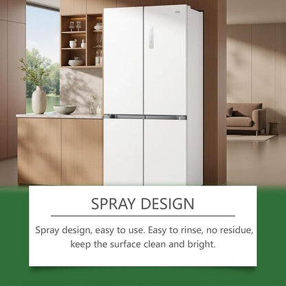 Multi-purpose Enzyme Foam Cleaner, Heavy Oil Stain Cleaner, Multipurpose Kitchen Appliance Cleaner Spray, Gentle Formula for Appliances Countertops Range Hoods (2pcs)