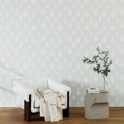 GloryTik Peel and Stick Wallpaper Boho Modern Wall Paper Peel and Stick Removable Contact Paper Self Adhesive Wallpapers for Bedroom and Bathroom Wallpaper Cabinet Shelf Liner Vinyl 17.3'' x 80''