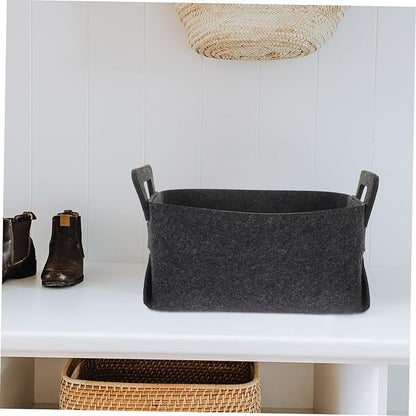 Luxshiny Foldable Laundry Basket with Handles Capacity Clothes Hamper for Bathroom Nursery Bedroom and Laundry Storage Organizer Sturdy and Space Saving Design Deep Gray