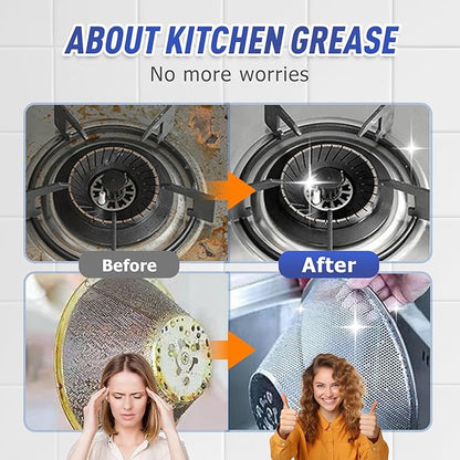 Kitchen Heavy Oil Cleaner, Upgrade All Purpose Kitchens Heavy Oil Cleaning Agent, Grease Remover, Multipurpose Kitchen Cleaner Spray for Countertops, Ovens, and Appliances (2)