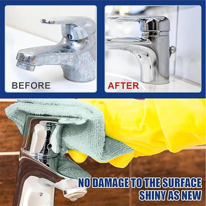 Bathroom Descaler Foam Cleaner Spray, Descaler Stubborn Stains Cleaner Foam Bathroom Toilet, 2024 New Foaming Bathroom Shower Bleach Cleaner Spray Foam Glass Cleaner for Kitchen Cleaning (3)