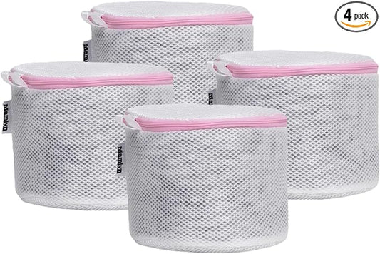 Mamlyn Mesh Bra Bags for Washing Machine, Lingerie wash Bags for Laundry