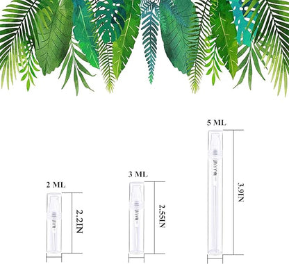 Mini Spray Bottles 70PCS 5ML Clear Plastic Empty Sample Containers Fine Mist Perfume Travel Refillable Spray Bottle Perfume Atomizer Small Travel Size Spray Bottle for Cleaning, Essential Oils