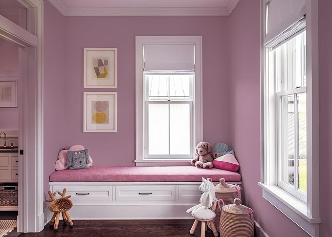 HeloHo Pink Wallpaper Peel and Stick Contact Paper 394"X15.7" Self-Adhesive Removable Vinyl Wall Paper Thickening Upgrade Embossed Renter Friendly Wallpaper for Girls Room Cabinets Countertop Bedroom