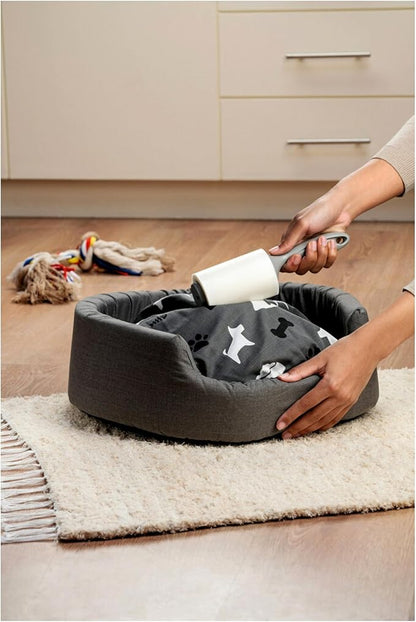 Scotch-Brite Pet Hair Pickup Extra Sticky Lint Roller, Designed for Removing Fur + Fluff on Couches, Clothes, Dog and Cat Beds, & More, 4 Pack, 192 Easy-Tear Adhesive Sheets Total
