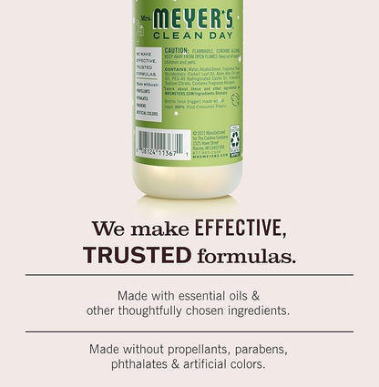 MRS. MEYER'S CLEAN DAY Room Spray, Iowa Pine Scent, 8 Fl Oz Bottle - 3 Pack