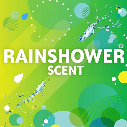 Scrubbing Bubbles Fresh Gel Toilet Bowl Cleaning Stamps, Automatic & Continuous Bathroom Toilet Cleaner Helps Prevent Limescale & Rings, Rainshower Scent, 1 Dispenser with 6 Stamps (6 Count)