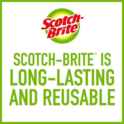 3M Scotch-Brite Dobie All Purpose Pads, 3Count (Pack of 4) Total 12 Pads