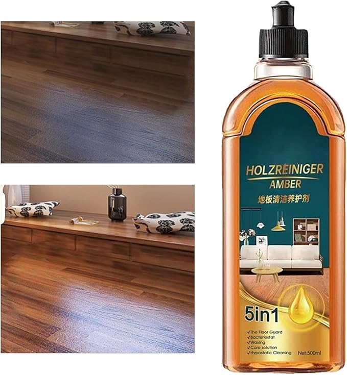 Floor Cleaning Solution - Mopping Liquid, surfece Polisher | 500ml Multi-Purpose Degreaser for Kitchen Granite Laminate Tile, Bathroom Shine Enhancer, Deep Cleaner Maintenance Agent Tool