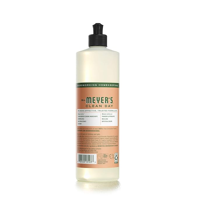 Mrs. Meyer's Liquid Dish Soap Geranium, 16 OZ
