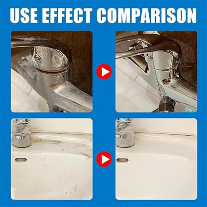 Bathroom Descaler Foam Cleaner Spray, Stubborn Stains Cleaner, All-Purpose Bathroom Descaler Foam Spray, For Bathtub, Toilet, Glass, Faucet (1 Pcs)