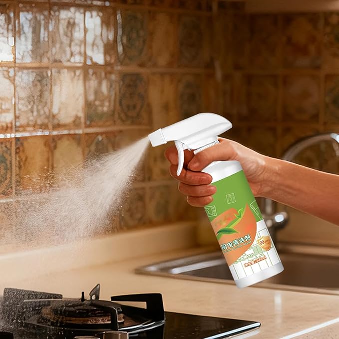 Electrolyzed Ion Kitchen Cleaner Spray - Multi-purpose Household and Kitchen Cleaning Spray,Multi-purpose Kitchen Grime Remover for Household Cleaning (2, 1 Bottle)