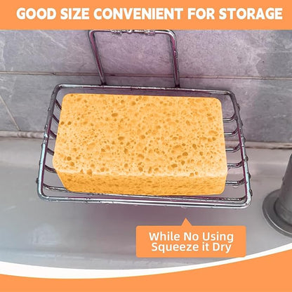 36 - Pack Non-Scratch Scrub Sponges - Sponge for Dishes and Washing Dishes, Cleaning Tools for Kitchen Home and More（Yellow）