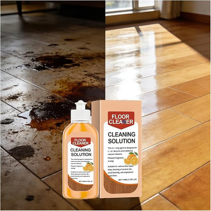 Floor Cleaner Liquid Hardwood Floor Polish Multi Surface Cleaner Tile Floor Shine Degreaser Wood Floor Care Gloss Restorer 100ml