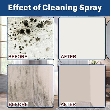 Highly Effective Removal Spray, 8.4 Fl.Oz Wall Cleaner Spray, Dust and Stain Remover Multi-Surface Cleaning Solution for Bathrooms Kitchens Wood Tile(1Pcs)