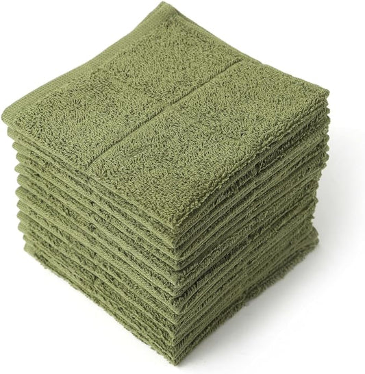Glynniss Dishcloths Kitchen Highly Absorbent Dish Rags 100% Cotton Dish Cloths for Washing Dishes, Cleaning