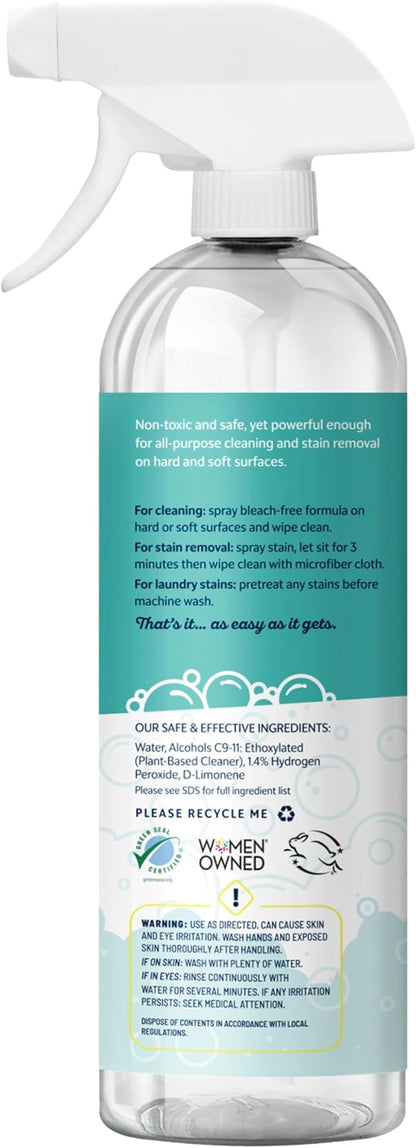 MOMREMEDY Hydrogen Peroxide All Purpose Cleaning Spray | Multipurpose Home Cleaner | Fabric and Laundry Stain Remover | All Surface Kitchen and Bathroom | Non Toxic