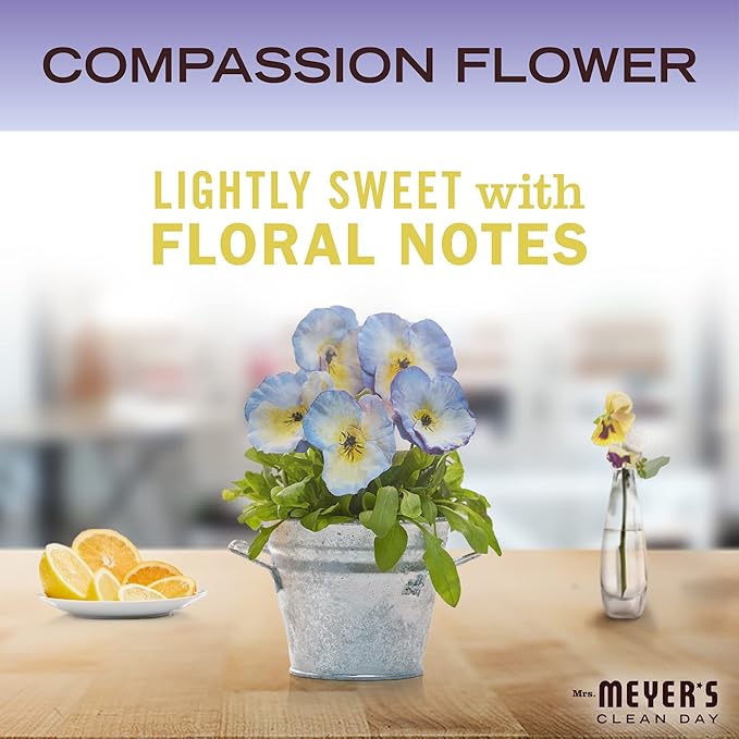 Mrs. MEYER'S CLEAN DAY All-Purpose Cleaner Spray,Compassion Flower,16 fl. oz,(Pack of 6)
