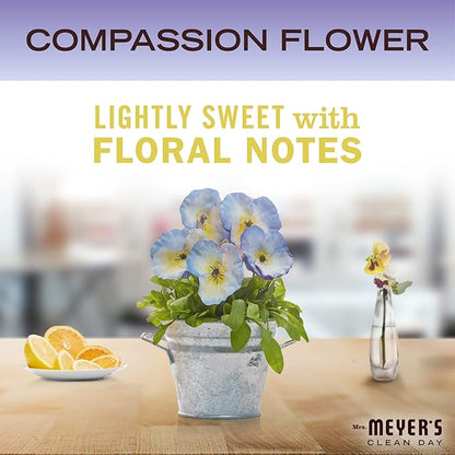 Mrs. MEYER'S CLEAN DAY All-Purpose Cleaner Spray,Compassion Flower,16 fl. oz,(Pack of 6)