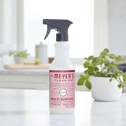 MRS. MEYER'S CLEAN DAY All-Purpose Cleaner Spray, Limited Edition Peppermint, 16 Fl. Oz (Pack of 4)