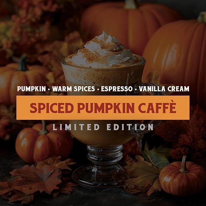 CAMPANELLI Multi-Surface Cleaner Spray – All Purpose Cleaning Spray, Spiced Pumpkin Caffè Scent, 20 oz