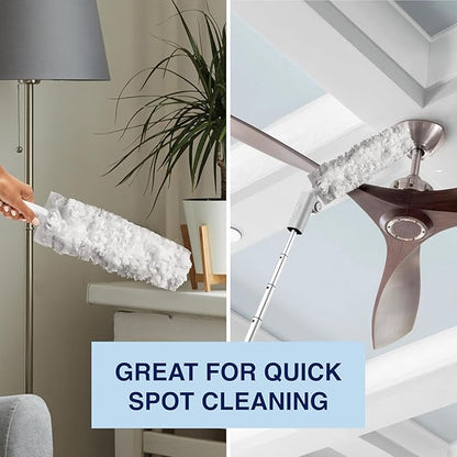 Bona Disposable Duster Refills - 9 Pack - High Performance Dusting System - Microfiber Dusters Remove Dust and Pet Hair for Quick Spot Cleaning