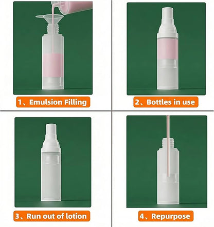 1.7oz/50ml-Small Spray Bottle 360° Angle Work, Portable Refillable Leak Proof Travel Mini Spray Bottle.For Perfume Toner Hair spray Facial Moisturizing 【1.7oz/50ml-(Pack of 2) & Spary Bottle】