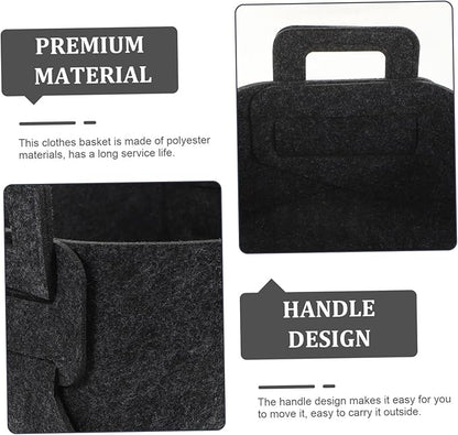 Foldable Dirty Clothes Storage Basket Collapsible Laundry Organizer for Home Use Deep Versatile Storage for Clothes and More
