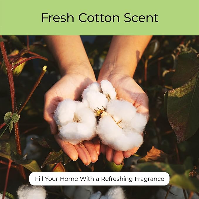 Good Essential - Fresh Cotton Fragrance Oil for Laundry, Dryer Balls, Soap Making, Candle Making, Lotions, Diffuser - 0.33 fl oz