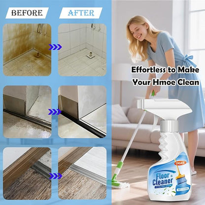 Floor Cleaner Concentrate, Hard Surface Floor Cleaner Spray for Hardwood, Ceramic Tile, Marble, Grout, and Composite Material Surface, Bathroom Cleaning Kit -120ml