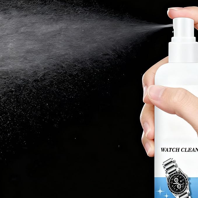 Watch Strap Maintenance Cleaner Spray,Watch Scratch Remover,Quick Jewelry Cleaning Spray,Watch Strap Liquid Suitable for Various Materials (1, 3pcs)