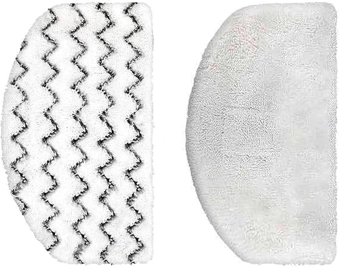 Steam Mop Replacement Pads for Bissell Powerfresh Steam Mop Pads Compatible with 1940 1440 1544 Series 19402 19404 19408 19409 1940a 1940f 1940q 1940t 1940w Washable Reusable Steam Mop Pad (2-PACK)