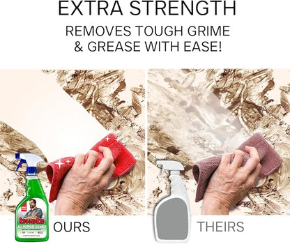 Industrial-Strength All-Purpose Cleaner – Heavy-Duty Multi-Surface Spray for Kitchen & Home, Made in USA, Citrus Scent, 32oz (3-Pack)