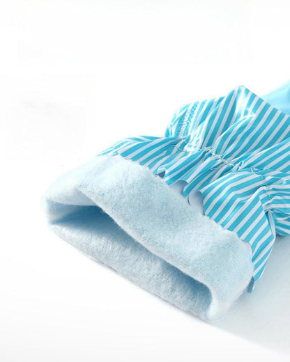 RARITYUS Household Kitchen Cleaning Gloves Waterproof Cotton Lined Dishwashing Non-Slip Long Cuff Gloves