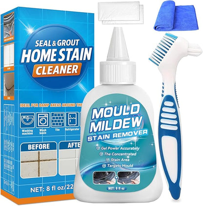Bondtech Home Stain Remover Gel, 8 Fl Oz Heavy Duty Stain Cleaner for Washing Machine Seal, All-Purpose Cleaning for Bathroom, Grout, Shower, Kitchen, Wall