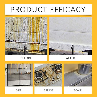 Heavy Duty Kitchen Degreaser Spray, Powerful Multi-Purpose Cleaner, for Oven and Grill Stubborn Oil Stains, Grease and Grime, All-Purpose Degreaser for Tough Surfaces, Durable Stain (1PCS)