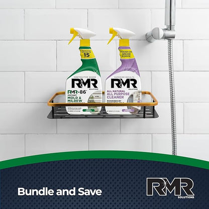 RMR Total Clean Team – Instant Stain Remover + All Natural All Purpose Cleaner, Indoor/Outdoor Cleaning Spray Kit for Kitchens, Bathrooms, Furniture, Siding, & Deck, 2–32 Oz Bottles