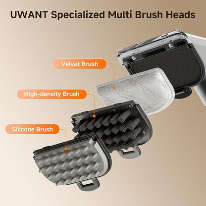 Uwant Portable Carpet and Upholstery for Deep Cleaner, 18Kpa Carpet Cleaner Machine for Cars, Pets with Cleaning Tool and Self Cleaning for Spot, Rug, Couch Set of 1