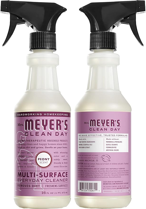Mrs. MEYER'S Clean Day Limited Edition Scent Kitchen Basics Set (Peony)
