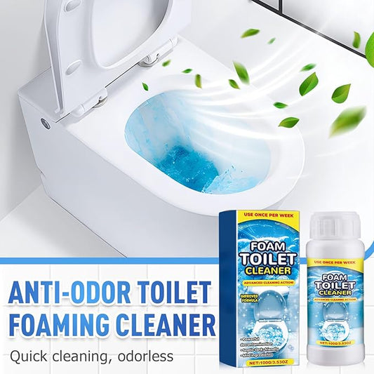 Foam Toilet Cleaner, 2025 Upgrade Toilet Bowl Cleaner, Advanced Bathroom Cleaner for Home, Non-Toxic Toilets Cleaning Powder with Families (1)
