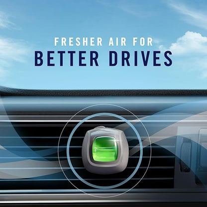 Febreze Car Air Freshener Vent Clip Berry & Bramble Scent, .06 oz. Car Vent Clip, 2 Count