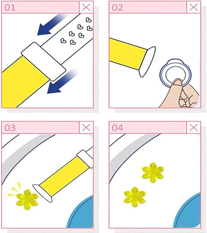 Toilet Gel Stamp, 84 Count 6 Kinds of Scent Toilet Bowl Cleaners, Toilet Stain Removal Cleaning Air Freshener (6 Pcs)