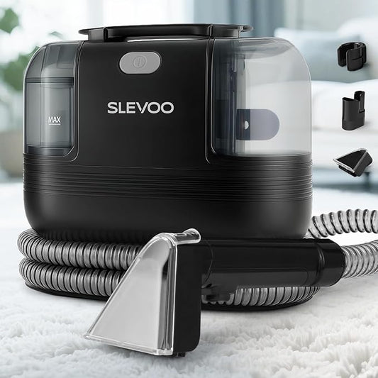 500W Powerful Carpet Cleaner Machine - 12Kpa Strong Suction, Portable Upholstery Cleaner For Pet Accident, Rugs, Carpet And Upholstery