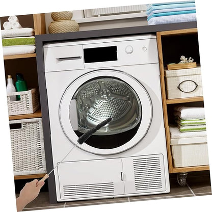 OUNONA Washing Machine Cleaner Brush Laundry Washer Non Electric Cleaning Tool Dryer Lint Brush Long Handle