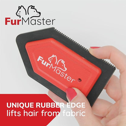 JJ KENT FurMaster - Pet Hair Remover for Furniture - Dog and Cat Fur Remover - Perfect Hair Removal Tool for Furniture and Vehicles