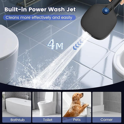 Filtered Shower Head with Handheld, High Pressure 7 Spray Showerhead with Filters, Detachable Shower Heads, Water Softener Filters for Hard Water - Remove Chlorine