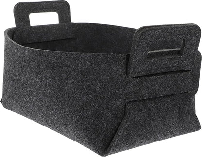 Collapsible Laundry Basket with Handles Storage for Dirty Clothes More Capacity Organizer for Home Dorm Grey