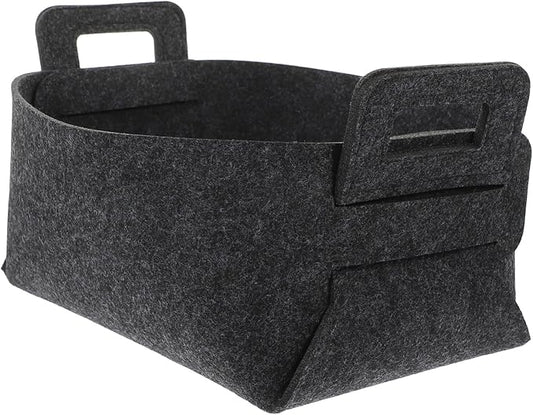 Collapsible Laundry Basket with Handles Storage for Dirty Clothes More Capacity Organizer for Home Dorm Grey