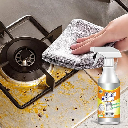Kitchen Heavy Duty Cleaner Spray, 60ml Kitchen Foam Spray Cleaners, for Kitchens, Countertops, Range Hoods, Ovens (2)